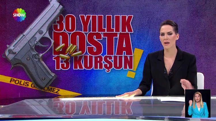 30 yıllık arkadaşına 13 kurşun sıktı!