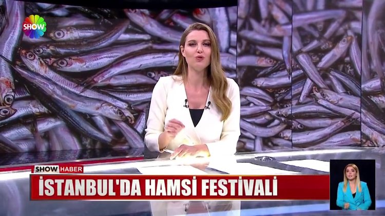 İstanbul'da hamsi festivali
