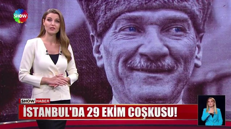 İstanbul'da 29 Ekim çoşkusu!