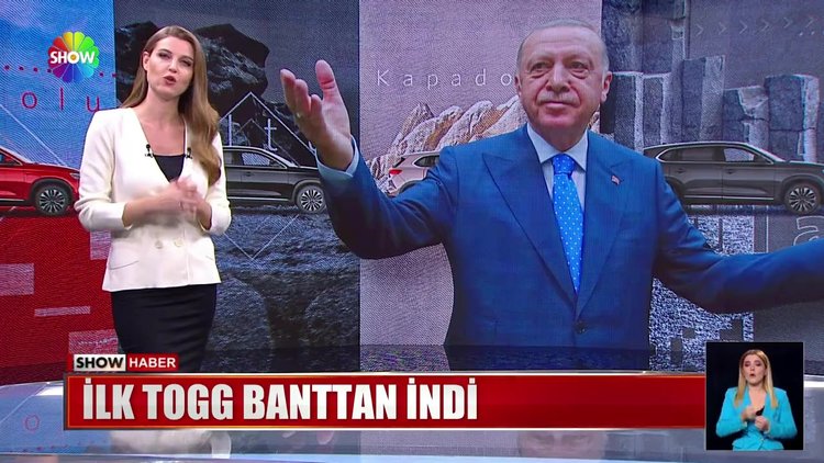 İlk TOGG banttan indi