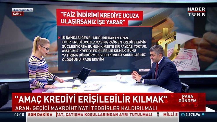 'Amaç krediyi erişilebilir kılmak'