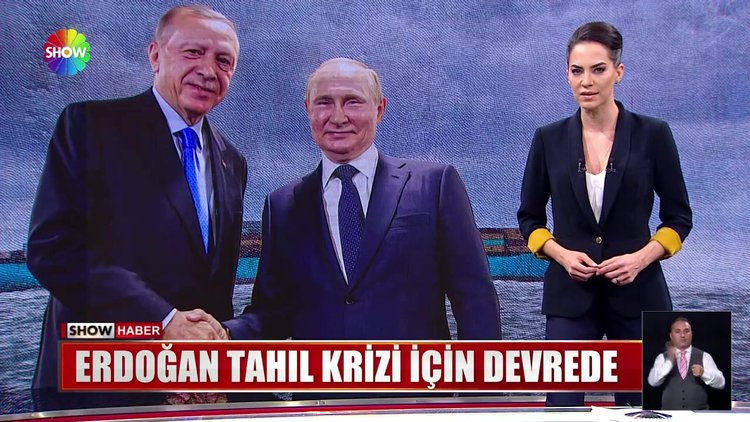 Erdoğan tahıl krizi için devrede