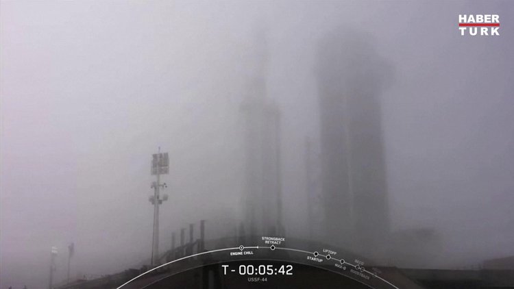 Falcon Heavy roketi 2019’dan bu yana ilk kez uzaya fırlatıldı