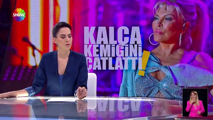 Ajda Pekkan kalçasını çatlattı