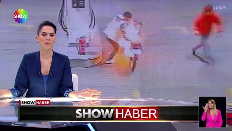 Benzinlikte yangın paniği!