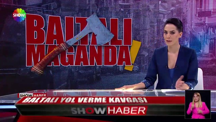 Baltalı yol verme kavgası