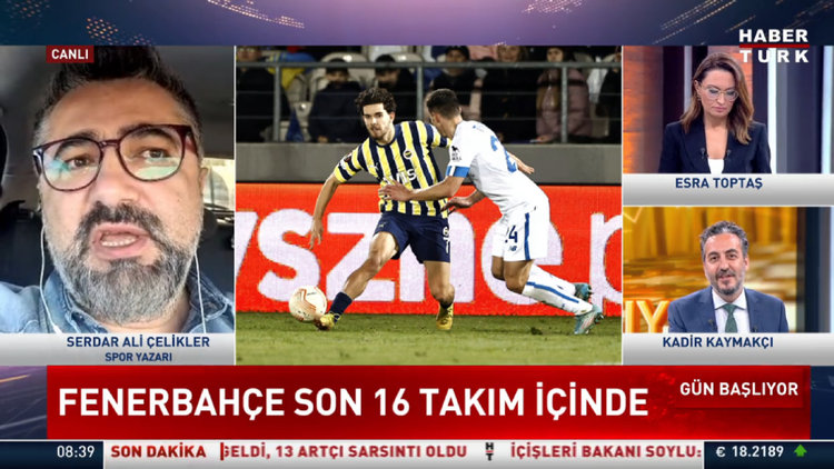 Serdar Ali Çelikler'den Fenerbahçe ve Galatasaray - Beşiktaş derbisi yorumları