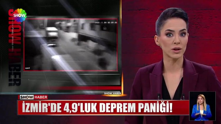 İzmir'de 4,9'luk deprem paniği!