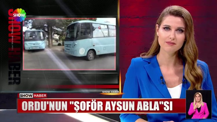 Ordu'nun şoför ''Aysun abla''sı