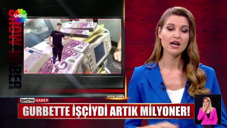 Gurbette işçiydi artık milyoner!