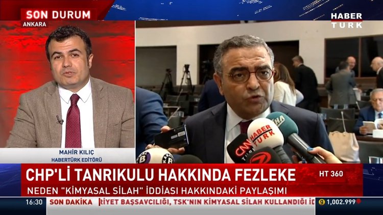 Sezgin Tanrıkulu hakkında fezleke hazırlandı