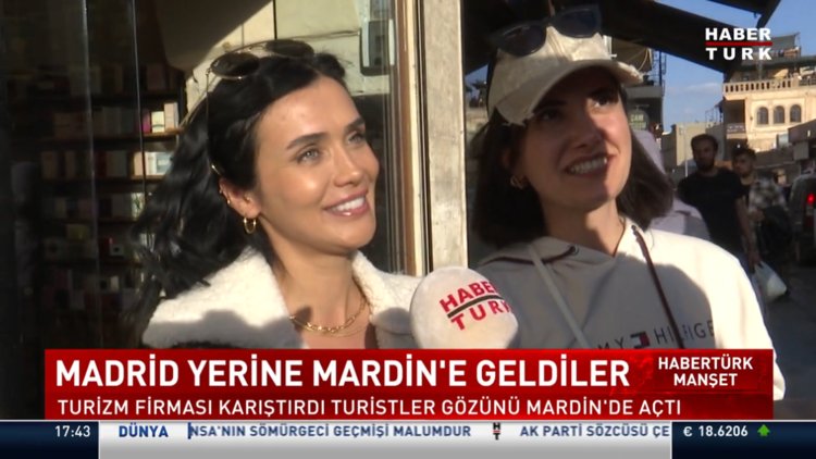 Madrid yerine Mardin'e geldiler