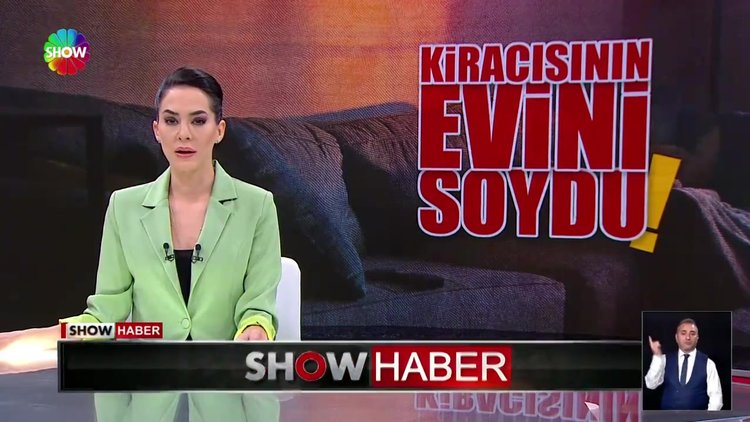 Kiracısının evini soydu!