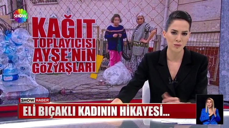 Eli bıçaklı kadının hikayesi...
