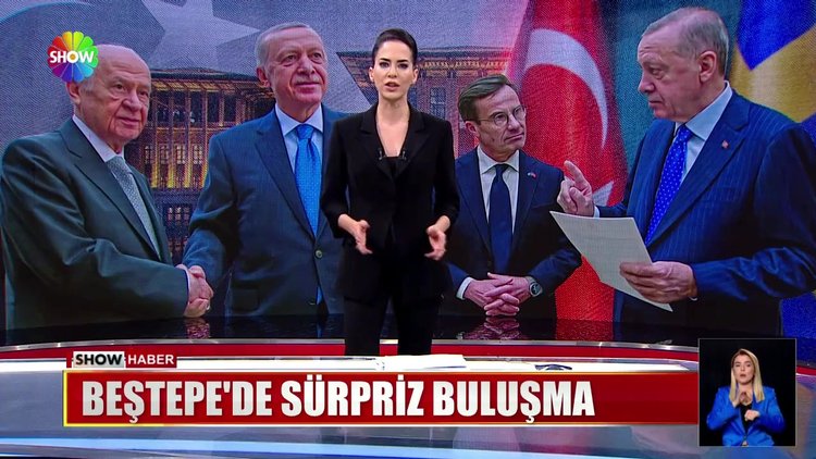 Beştepe'de sürpriz buluşma