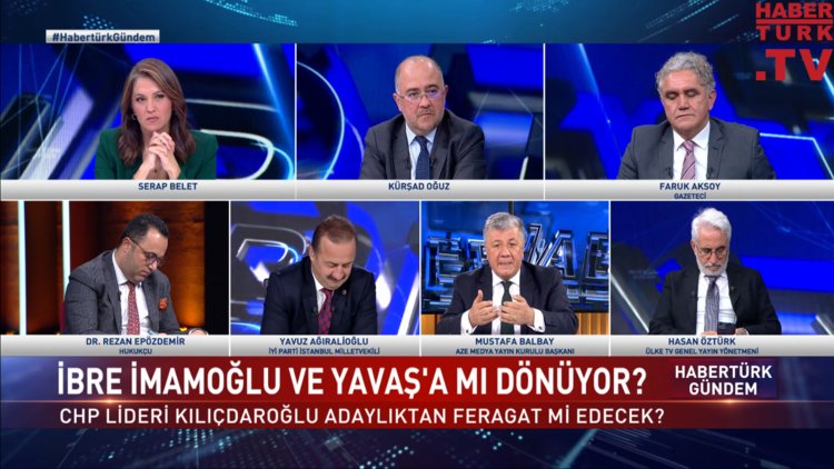 Habertürk Gündem - 9 Kasım (İbre İmamoğlu ve Yavaş&#039;a mı dönüyor?)