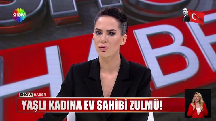Yaşlı kadına ev sahibi zulmü!