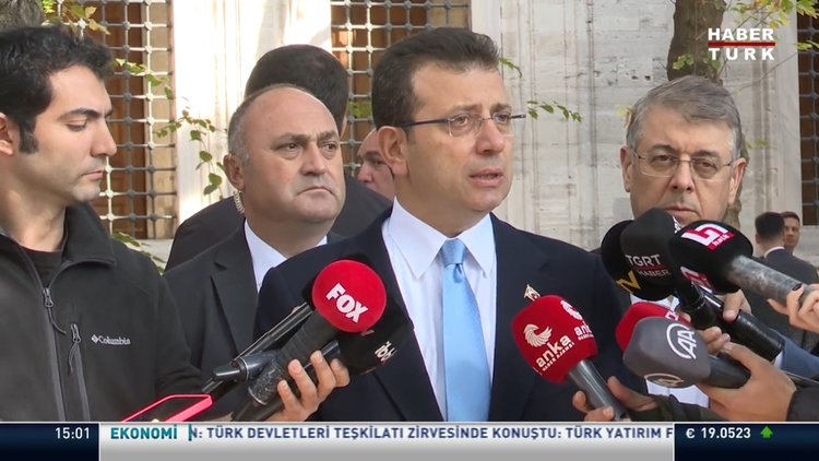 İBB Başkanı İmamoğlu: Bugün net olarak beraat beklerdim