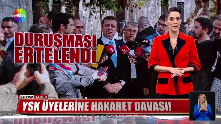 YSK üyelerine hakaret davası!