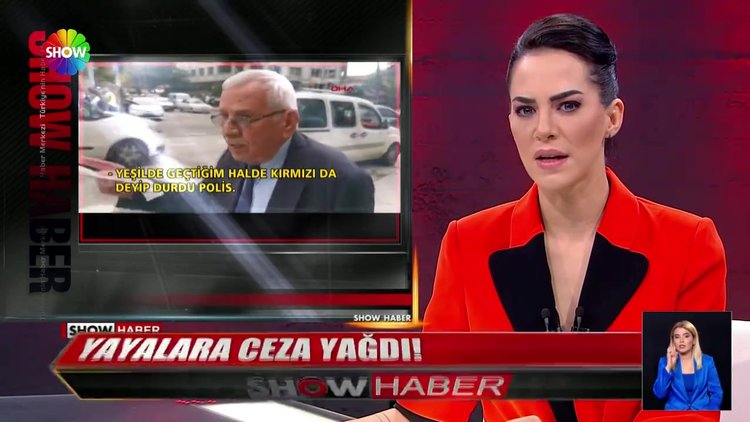 Yayalara ceza yağdı!