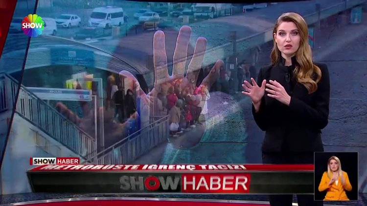 Metrobüste iğrenç taciz!