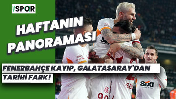 Fenerbahçe kayıp, Galatasaray'dan tarihi fark! | Süper Lig'de 14. haftanın panoraması...