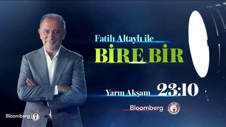 'Fatih Altaylı ile Bire Bir' Bloomberg HT'de! İşte konukları
