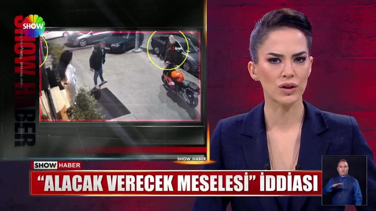 Kafe önünde dehşet anları!