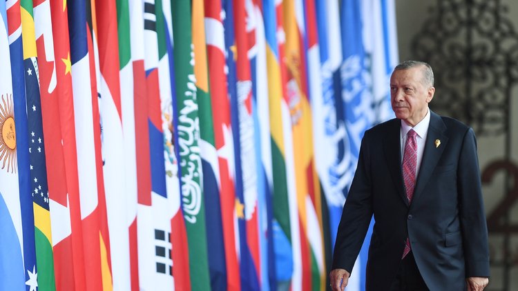 Cumhurbaşkanı Erdoğan G20 Liderler Zirvesi Resmi Karşılama Töreni'ne katıldı