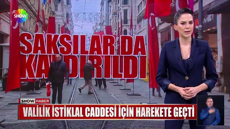 İstiklal Caddesi'ndeki saksı ve banklar kaldırdı