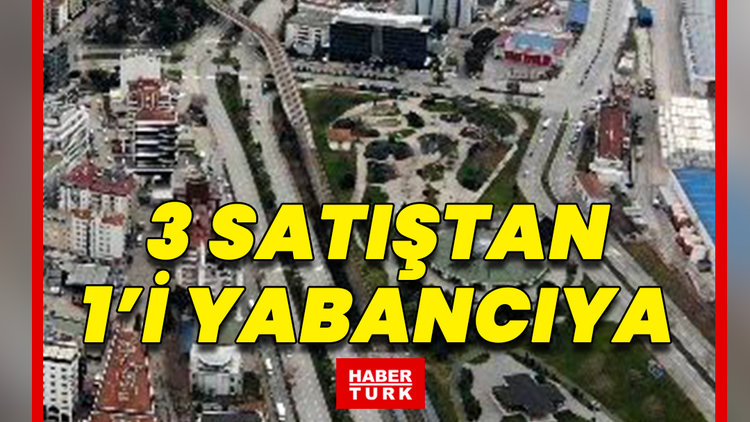 Antalya'da 3 konuttan 1'ini yabancı aldı!