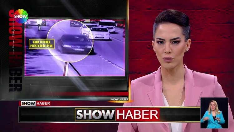 Polisi metrelerce yerde sürükledi!