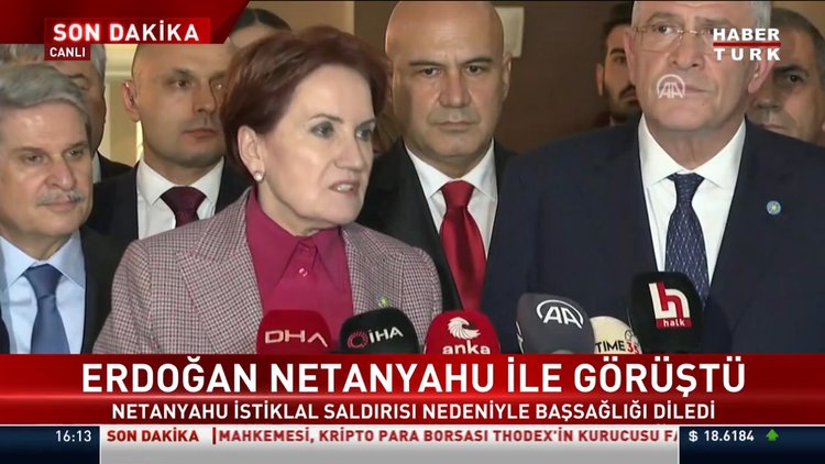 Akşener, Cumhurbaşkanı Erdoğan'ın çağrısına yanıt verdi