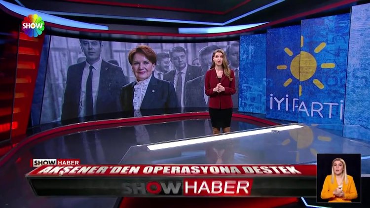 Akşener'den operasyona destek
