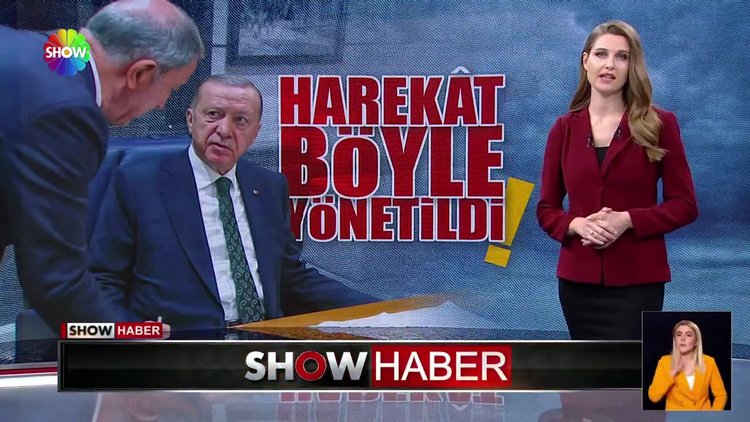Harekat emrini Erdoğan verdi