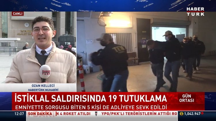 İstiklal saldırısında 19 tutuklama