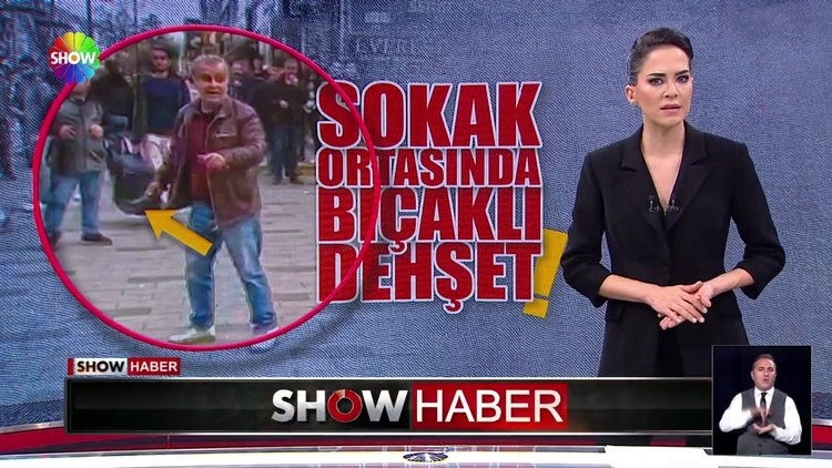 Eli bıçaklı adam yol kesti!