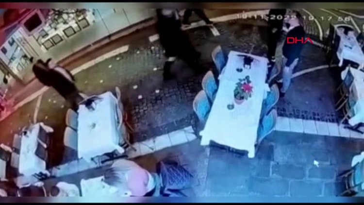 Kumkapı'da restoran çalışanları birbirine girdi!