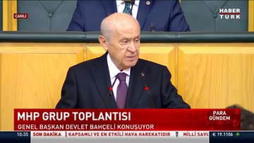 MHP lideri Bahçeli'den açıklamalar