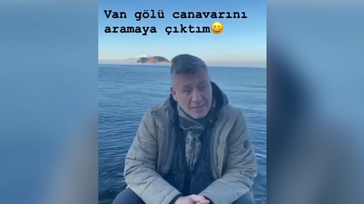 Metin Şentürk, Van Gölü canavarını aramaya çıktı