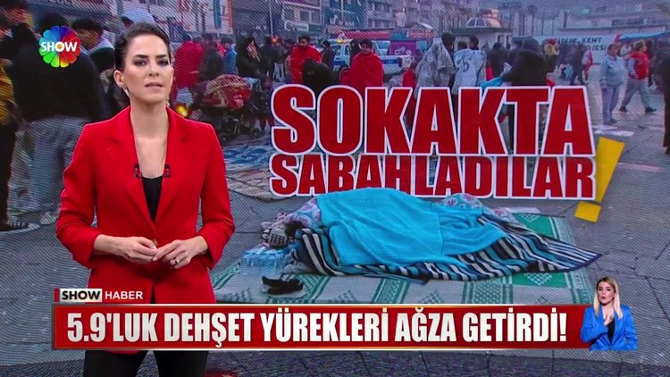 Show Haber depremin merkezinde