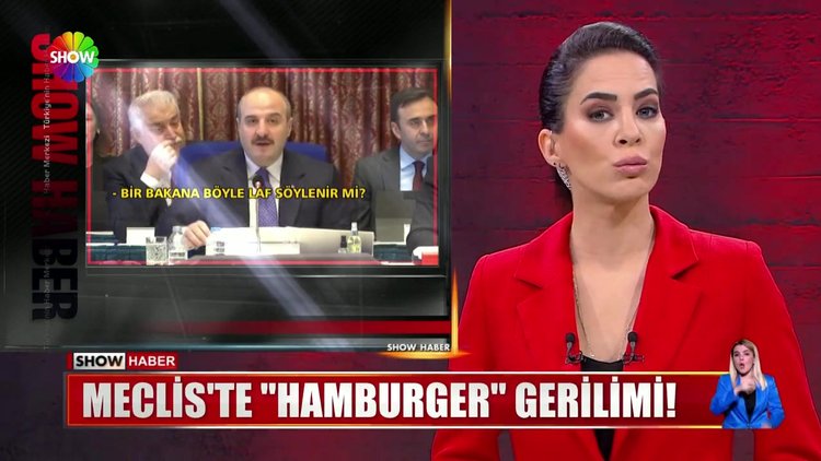 Meclis'te ''hamburger'' gerilimi!
