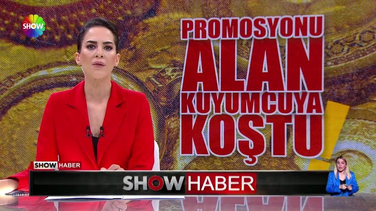 Kuyumcuda promosyon bereketi