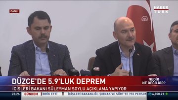 İçişleri Bakanı Süleyman Soylu'dan açıklamalar
