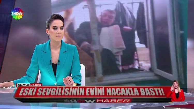 Eski sevgilisinin evini nacakla bastı!