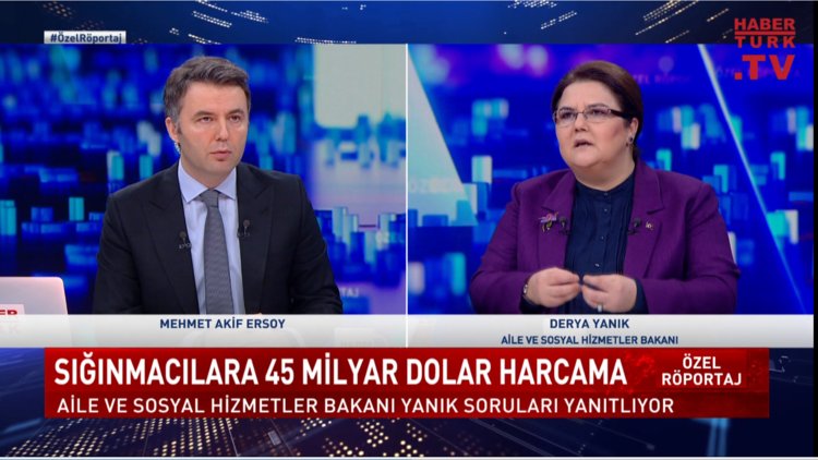 Özel Yayın - 24 Kasım 2022 (Aile ve Sosyal Hizmetler Bakanı Derya Yanık Habertürk'te)