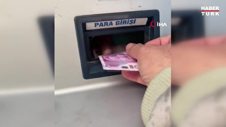 Eskişehir'de bozulan su yükleme otomatına 'insan eli' çözümü