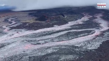 Dünyanın en büyük volkanı 38 yıl sonra harekete geçti!