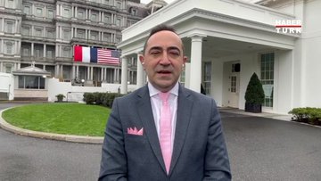 Ali Çınar Beyaz Saray'dan bildirdi