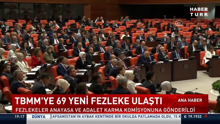 Kılıçdaroğlu'na ait dosyanın da aralarında olduğu 69 fezleke Meclis'e ulaştı